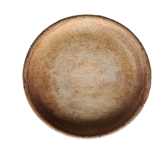 Vintage Dining Vintage Wood Bowl Or Tray Poshmark